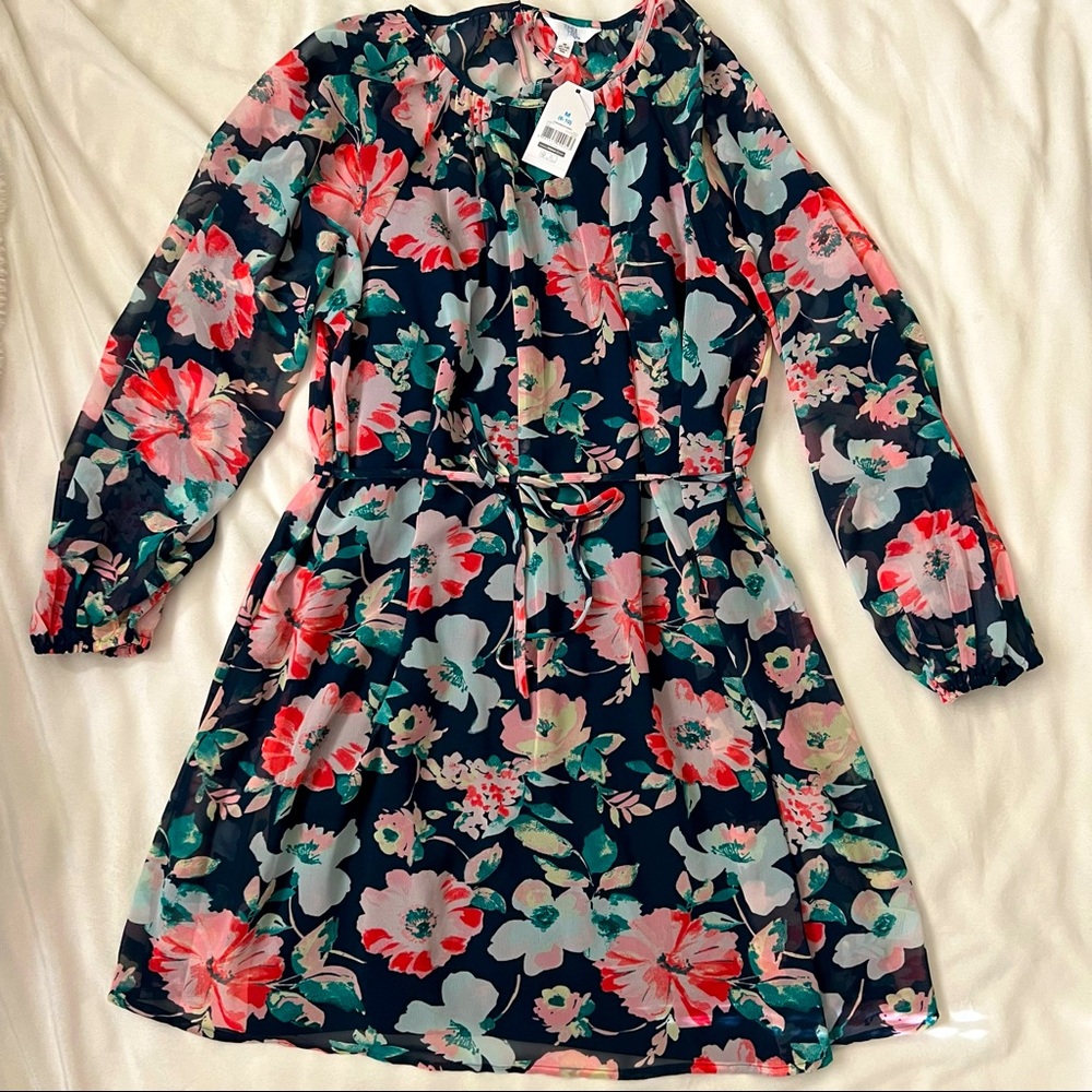 Time and Tru Floral Print Dress